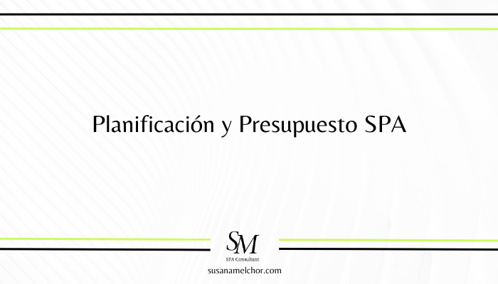 Planificación y Presupuesto SPA Susana Melchor