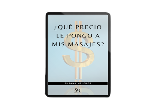 Ebook qué precio pongo a mis masajes Susana Melchor
