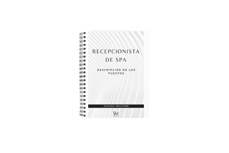 Recepcionista SPA descripción de los puestos Susana Melchor