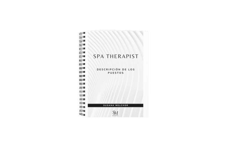SPA Therapist descripción de los puestos Susana Melchor