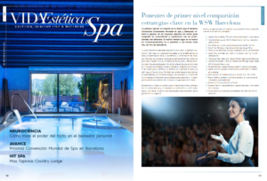 Revista Vida Estetica Spa World Spa & Wellness Convention Barcelona Susana Melchor