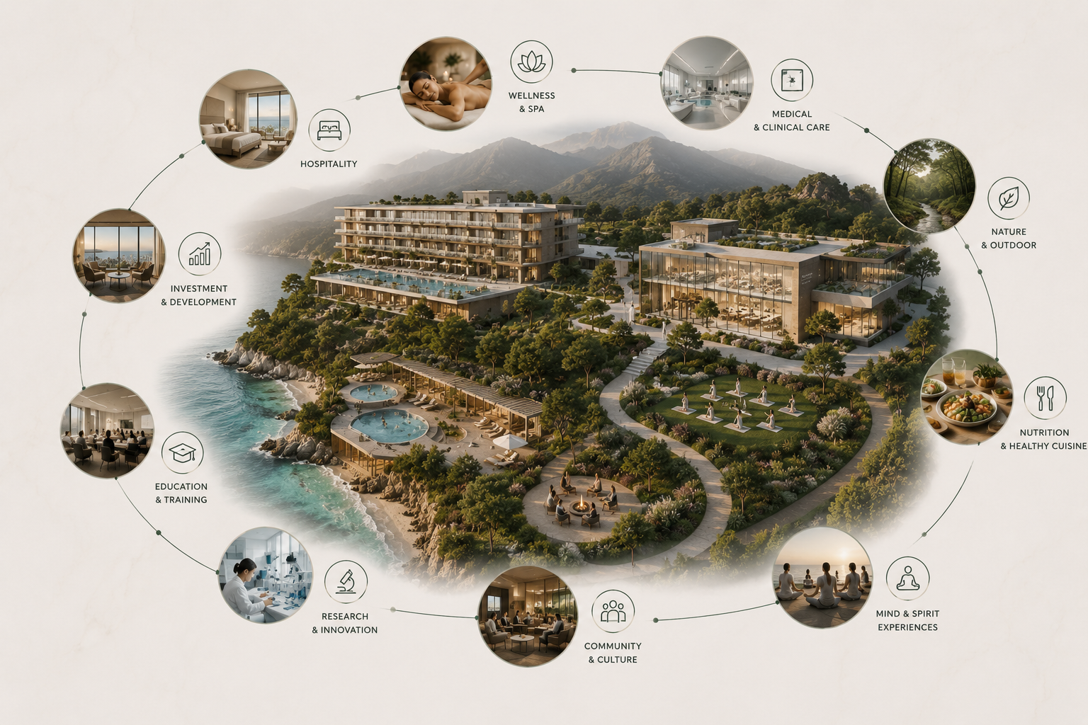 Ecosistema de turismo de salud y bienestar
